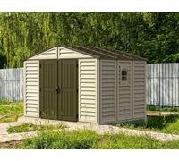 Abri de Jardin PVC 7 m² (intérieur) - Duramax DEMANDOLX