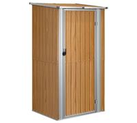 Abri de jardin - Range-outils en acier galvanisé - Résistant aux intempéries et mobile