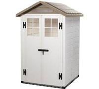 Abri de jardin en résine - HABRITA - Toit bi-pente - 22 mm - 937 x 144 cm