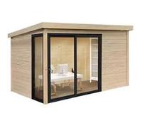Abri de jardin Seda 3036 x 3036 mm ? 28 mm Beige