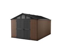 Keter Abri de Jardin Stronghold 1015-12,5 m2 - Marron Aspect Bois