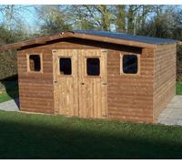Abri de jardin THT sans entretien 4.30 x 4.58 m