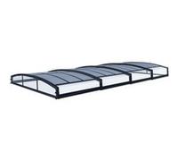Palram – Abri de piscine télescopique 706018 – 4 x 8 m – Noir