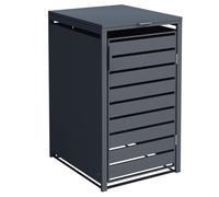Abri de poubelle - 1 conteneur - Anthracite