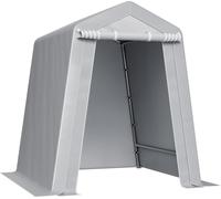 Abri de rangement extérieur 6 x 6 pieds Auvent de garage imperméable Tente de garage