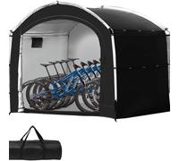 Abri de rangement pour vélo, abri de rangement portable extérieur pour vélo avec tissu Oxford 210D PU4000 imperméable pour 2/3/4/6/8 vélos, abri pour moto, outils de jardin, jouets, pelouse