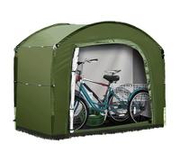 Abri De Rangement Pour Vélos Rangement Organisé En Toile Oxford Pour | Accessoires De Rangement Polyvalents Pour Moto Outils De Jardin Tondeuse Et Équipement Extérieur