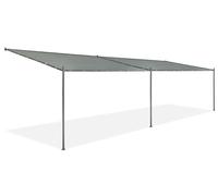 Abri de terrasse Gênes 3 x 8 m Anthracite Garden Point