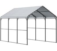 Abri de voiture métallique robuste de 3 m x 4,5 m pour bateaux