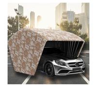 Abri de Voiture Pliable Semi-Automatique en Acier Inoxydable | Plusieurs tailles : véhicule extérieur toutes saisons(5.9*2.5*2.45M/19*8.2*8ft)