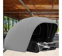 Abri de voiture rétractable robuste avec télécommande, auvent pliable pour voiture, protection du véhicule extérieur