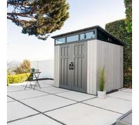Abri Design 6,45 m² résine imitation bois - LIFETIME