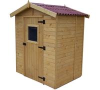 abri de jardin bois Eden 1.80 X 1.45m AVEC PLANCHER
