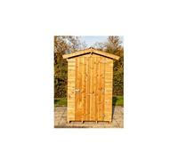 Abri en bois thermo chauffé 1.34 m² brun doré Habrita the1212.01n G