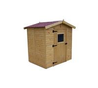 abri jardin bois Eden 1,90x1,87m 3,55m2 AVEC PLANCHER