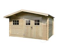 Abri jardin bois - 19,72 m² - 4.64 x 4.25 x 2,32 m - 28 mm