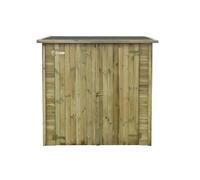 Abri Jardin Bois Adossable Lipki - 1.79 X 0.90 X 1