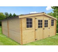 abri jardin bois Balta 4,16x5,14m