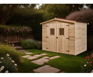 abri jardin bois Eden 2.70x1.87m 5m2 AVEC PLANCHER