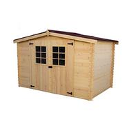 Habrita Abri de jardin en bois Alpina 3x2 m