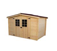 Habrita Abri de jardin en bois Alpina 3x2 m