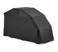 Abri Moto 279x109,5x160 cm-VEVOR-Garage Moto Tissu Oxford 600D Tente Garage Rabattable Abri de Rangement Extérieur Toutes Saisons