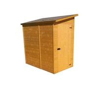 Abri mural 2,27 m² bois massif ed 1220.02