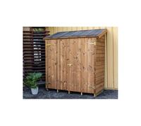 Abri mural multiusages 1.34 m2 brun doré the 1708.01