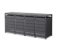 Abri pour poubelles Habillage pour poubelles Abri pour poubelles pour 4 poubelle