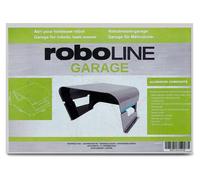 Abri Robot Neo Targa Custom Gardena Couleur Argent-noir-bleu. Toit Ouvrant. Bande De Couleur Personnalisée Pour Robots. En Alumi