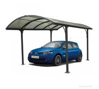 abri voiture carport aluminium 3x4,85m 15m2