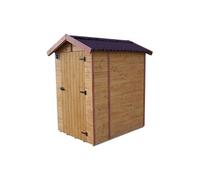 Abri wc en panneaux 1.81 m² équipement lave-mains ed1419wc