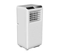 Abrila - Climatiseur portable Wind blanc | 7000 BTU | 2 vitesses | déshumidificateur | télécommande | kit fenêtre | 70 x 33 x 28 cm