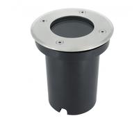 Abrila Empotrable Extérieur Rond 1×GU10 IP65, Nickel, 13X11X11