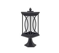 Abrila Garden Applique Mural Extérieur Classique 1×E27 IP, Noir, 39X16X16