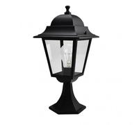 Abrila Spica Applique Mural Extérieur Classique 1×E27 IP44, Noir, 46X21,5X21,5