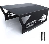 Abris pour robots tondeuses | Abri pour tondeuses robotisées | Compatible avec les modèles Sileno, Husqvarna Automower et Indego | Dimensions : 60x78x33 cm | Métal