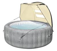 Abris Spa Gonflable - KeJi® - Toit Protection Intempéries - 183x94x109cm - Compatible Lay-Z-Spa