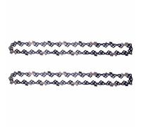 Abroman Lot de 2 chaînes de tronçonneuse S52 AdvanceCut de 35,6 cm 3/8 LP, 52 maillons d'entraînement 91VXL052G 63PM52 compatibles avec Craftsman Poulan Ryobi Homelite Echo Greenworks SWJ699E Sun Joe