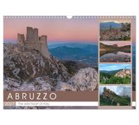 Abruzzo - The wild heart of Italy. (Wall Calendar 2027 DIN A3 landscape), CALVENDO 12 Month Wall Calendar: Villages and towns balance on steep rocks, in the background majestic mountains: the Abruzzo.