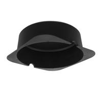 ABS Couvercle de Luminaire Encastré Noir pour Led, Ignifugé | Pare Vapeur, Étanche à L’air, Limite la Chaleur, pour Toits en Pente et Espaces Réduits
