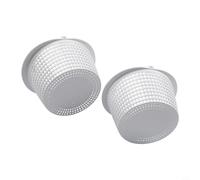 ABS Lot de 4 paniers filtrants SPX1091K1 et SPX1091C pour écumoire de piscine Hayward SP1091LX SP1091WM facile à installer Blanc 15,7 cm