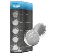 ABSINA 50x Pile CR2477 3V Lithium - Pile Bouton CR 2477 Lithium 3V sans Fuite et Longue durée - CR2477N, Batterie CR2477T, Piles CR2477, Piles CR 2477