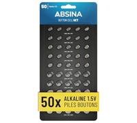 Absina Jeu de piles bouton 1 pc(s) alcaline(s)