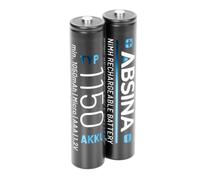 ABSINA Batterie AAA pour téléphone Gigaset 1150 NiMH avec 1,2 V et min | Lot de 2 piles AAA compatibles avec CL660HX, A400 A415, C300 C430, C475 C530 et bien plus encore
