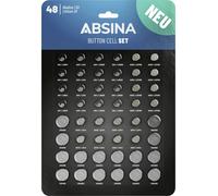 Absina Jeu de piles bouton 1 pc(s) alcaline(s)