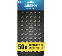 Absina Jeu de piles bouton 1 pc(s) alcaline(s)