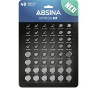 Absina Jeu de piles bouton 1 pc(s) alcaline(s)