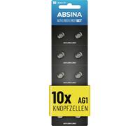 Absina Pile bouton 1.5 V 10 pc(s) alcaline(s)