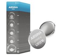 ABSINA Pile Bouton CR1216 Lithium 3 V - Batterie CR 1216